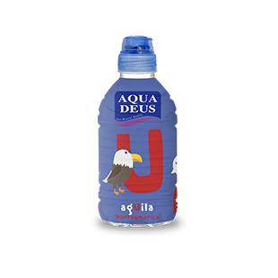 Botella agua Aquadeus para niños con aguila